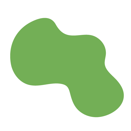 Green paint splatter